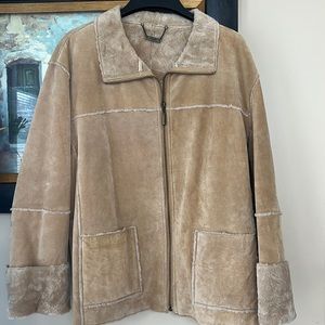WINLIT SUEDE JACKET